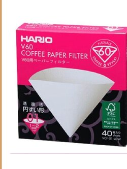 HARIO กระดาษกรอง 40 ชิ้น