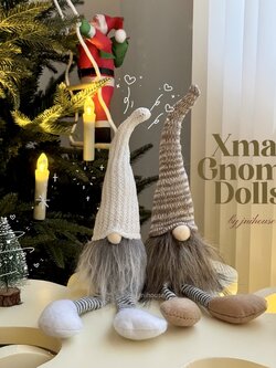 [พร้อมส่ง] Jnihouse : ตุ๊กตาโนมขายาว (Xmas Gnome dolls)