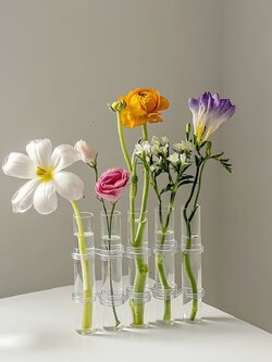 [พร้อมส่ง] Jnihouse : แจกันแท่งใส แจกันแก้ว (Tube Vase)