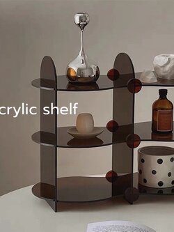 [พร้อมส่ง] Jnihouse : วางอะครีลิคใส ชั้นวางน้ำหอม ชั้นวางของ