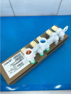 ST4640 SAMSUNG พาร์ท DC97-15459K วาล์วน้ำเข้าเครื่องซักผ้าซัมซุง VALVE WATER อะไหล่ใหม่แท้บริษัท ใช้กับรุ่น WA18M8700GV (KNRT) AC-173