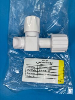 SW-10 SHARP Z7G801ASY # AP-157 วาล์วปรับแรงดันน้ำ เครื่องทำน้ำอุ่น WATER INLET BODY (KRO) ST7400