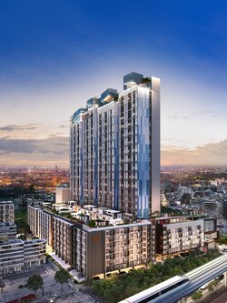 ขายคอนโด 2 ชั้น Origin Plug and Play รามอินทรา กม.9 ** คอนโดมิเนียมเพดานสูง 4.2 เมตร: โปร่งโล่งสบาย ไม่อึดอัด ให้ความรู้สึกเหมือนอยู่บ้าน ตอบโจทย์ทุกไลฟ์สไตล์** พร้อมเข้าอยู่