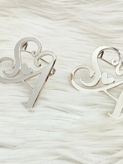 เข็มกลัดอักษร