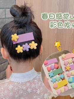 💗มาหยากิ๊ฟช้อป💗กิ๊บติดผมแพ๊ค 2 ชิ้น กิ๊บแฟชั่น ดาว หัวใจ ดอกไม้ กิ๊บน่ารักๆ สำหรับเด็ก ๆ ขนาด 2x 5 ซ.ม.