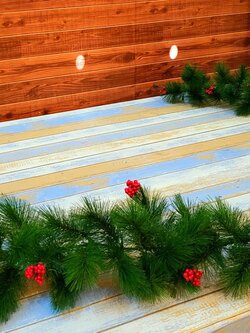 ให้เช่าของประดับ สายสนคริสต์มาส ขนาด2.7เมตร