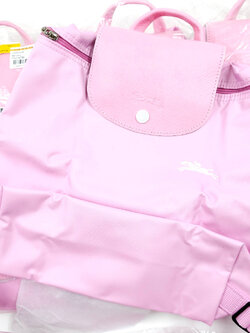 Longchamp le pliage backpack รหัส 1699 สี rose (ชมพูพาสเทล) การันตีของแท้ 100%
