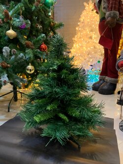 ราคาต้นคริสต์มาสขนาด 2 ฟุต สีเขียว