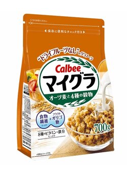 กราโนล่า Calbee Migra grain 5 ชนิด 700 g