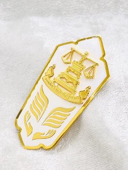 เข็มกลัดฉลุโลโก้