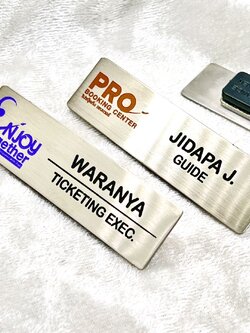 ป้ายชื่อต่างๆ