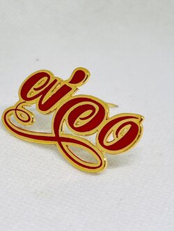 เข็มกลัดฉลุโลโก้