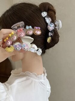 💗มาหยากิ๊ฟช้อป💗 กิ๊บรวบผมสวยๆ น่ารัก หลายสไตล์เกาหลี ขนาดใหญ่ แฟชั่นประดับผม สำหรับผู้หญิง ขนาด 10.5 ซ.ม.