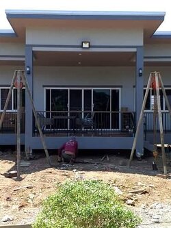 ช่างรับดีดบ้านชลบุรี แก้ไขบ้านเอียงหรือทรุด ปรับระดับ ยกบ้านให้สูงขึ้น บ้านปูน บ้านไม้