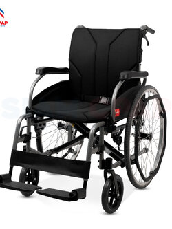 รถเข็นผู้ป่วย รถเข็นผู้สูงอายุ วีลแชร์ผู้สูงอายุ (Wheelchair) ยี่ห้อYUWELL รุ่น H065C รับประกันศูนย์ไทย 1 ปี