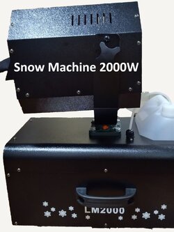 เครื่องทำหิมะจำลอง ส่ายอัตโนมัติ Snow Machine Auto-Rotate 2000W