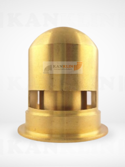 ท่อกันกลิ่นและแมลงทองเหลืองแท้ ขนาดใหญ่พิเศษรูระบายน้ำ 5.5 - 6.0ซม.