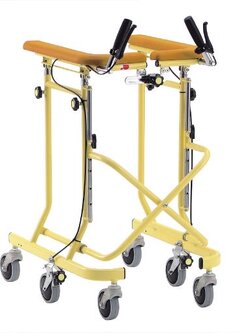 รถเข็นช่วยพยุงเดิน MATSUNAGA รุ่น SM40 แบบ 6 ล้อ พับได้ แบรนด์จากประเทศญี่ปุ่น (Japan Quality)