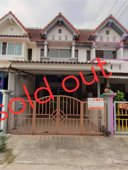 ขายทาวน์เฮ้าส์ ซ.รามคำแหง184 หมู่บ้านโชคชัยปัญจทรัพย์ รถไฟฟ้าหน้าบ้าน (N.502)