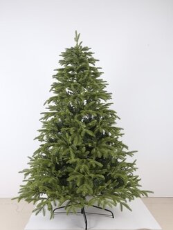 แบบตัวอย่าง ต้นคริสต์มาสปลอมพร้อมตกแต่ง"สำหรับเช่า"