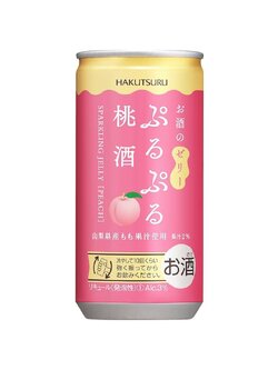 PURU❣PURU SPARKLING JELLY SAKE รสพีช🍑 🍹