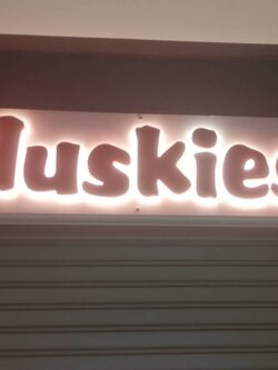 #ป้ายอักษรซิงค์ทำสีไฟออกหลัง