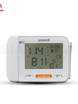 เครื่องวัดความดัน วัดข้อมือ ยี่ห้อ Yuwell รุ่น YE8600A ประกันศูนย์ไทย 5 ปี