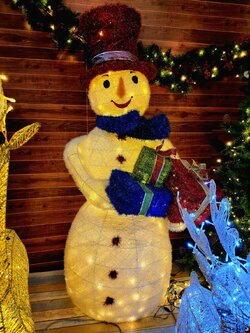 ราคาตุ๊กตาสโนว์แมนขนาด 150 cm.