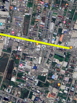 ขายที่ดิน 102 ตร.ว. ซอยลาซาล ใกล้ BTS เพียง 800 เมตร หน้ากว้าง 16 เมตร ยาว 27 เมตร ถนนสูงน้ำไม่เคยท่วม สนใจติดต่อ 096-992-8998