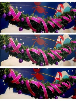 สายสนท้องช้างคริสต์มาสตกแต่ง ขนาด2.7เมตรTOP GARLAND.