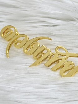 เข็มกลัดอักษร