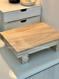 [พร้อมส่ง] Jnihouse : ชั้นไม้วางของ Wooden Stand