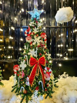 ต้นคริสต์มาสพร้อมตกแต่งขนาด"3เมตร"