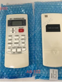RM-03 Central Air รีโมท เซ็นทรัลแอร์ YKR-H/102E