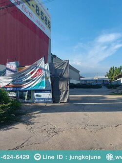 ขาย ที่ดินทำเลสวยติดถนนบางนาตราดตรงข้ามเมกาบางนา