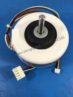 AIR-05 HAIER มอเตอร์ไฮเออร์ 20W พาร์ทA001A3000088E มอเตอร์แอร์ Haier มอเตอร์แอร์ไฮเออร์ มอเตอร์คอยล์เย็น รุ่น HSU-13CEK03TF, HSU-13VEK03TF, HSU-13LEA03 อะไหล่แอร์ (KSFD-20A 26W.) (KKRT) CB-C07 ST4729