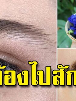 คิ้วบาง ไม่เข้มหนา ทำเองได้ ให้กลับมาหนาดำเข้มสวยได้