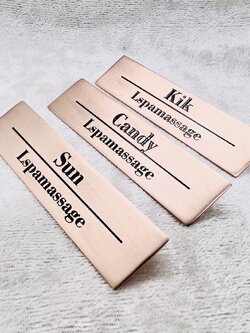 ป้ายชื่อต่างๆ