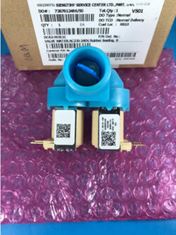 W-02 SAMSUNG DC62-00311C # B-25 วาวล์น้ำเข้า อะไหล่ใหม่/ของแท้เบิก VALVE WATER (QRT) ST6037