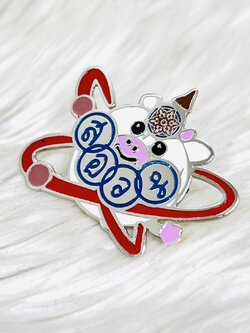 เข็มกลัดฉลุโลโก้