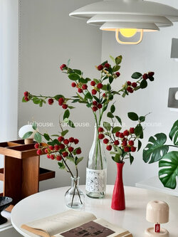 [พร้อมส่ง] Jnihouse : กิ่งราสเบอร์รี่ (Artificial raspberry branch)