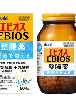 Asahi Ebios tablets 504 เม็ด สำหรับผู้ที่มีนิสัยทานอาหารไม่เป็นปกติ ไม่เป็นเวลา ทานอาหารแล้วปวดท้องเป็นโรคเกี่ยวกับกระเพาะอาหาร