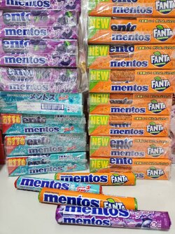 Mentos เมนทอสรสใหม่จากญี่ปุ่น ราคาโดนใจ‼️ 2แท่ง 9️⃣0️⃣