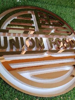 #ป้ายอักษรทองแดง #ป้ายโลโก้