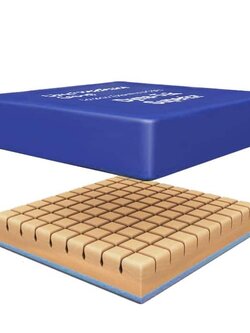 เบาะรองนั่งกันแผลกดทับ Dyna-Tek Superior หนา 10 cm รับน้ำหนักได้ 127kg ผ้าคลุมเบาะกันน้ำ เหมาะสำหรับวีลแชร์ หรือเก้าอี้นั่งทั่วไป แบรนด์จากประเทศประเทศอังกฤษ