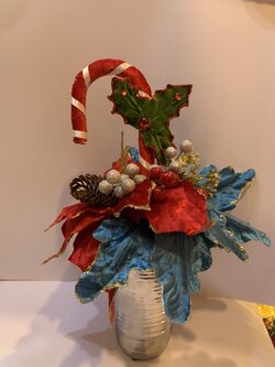 ให้เช่า แจกันวางตกแต่งธีมคริสต์มาส