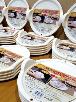 ถาดรองถ้วยชามสำหรับใช้กับไมโครเวฟ Microwave dish / bowl holder tray