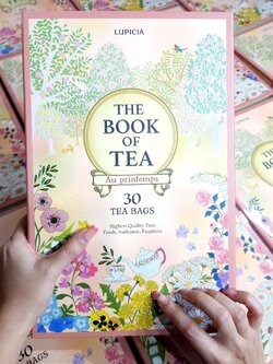 LUPICIA The book of tea au printemps 30 tea bags 1แพค ได้ชา blend 30 แพค 30 กลิ่นรส