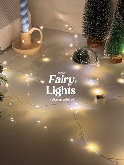 [พร้อมส่ง] Jnihouse : ไฟประดับคริสต์มาส พร้อมแบตเตอรี่ (Fairy Lights - battery included)