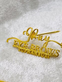 เข็มกลัดฉลุโลโก้